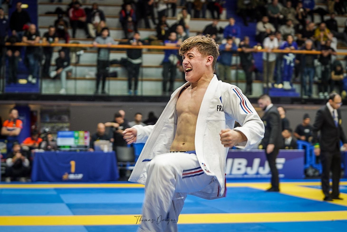 Unik aux championnats dEurope de Jiu-jitsu Brésilien 2024